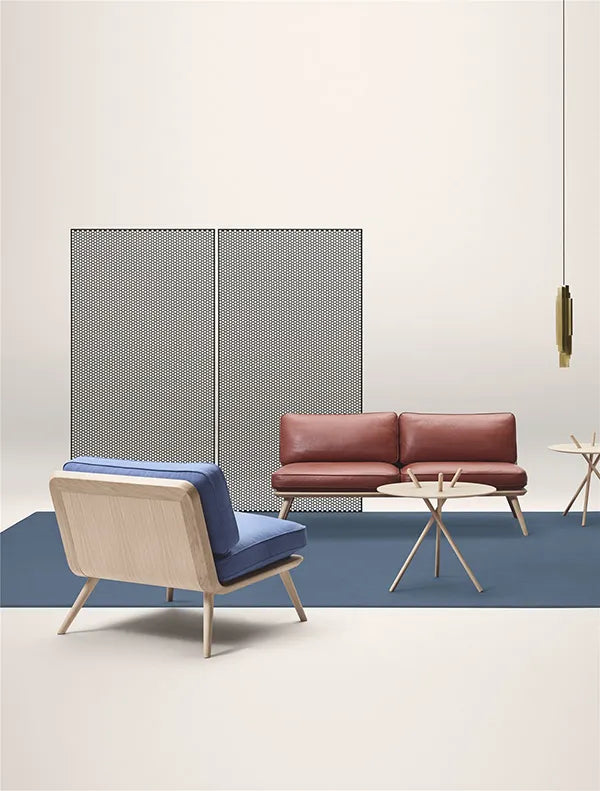 Spine Lounge Sofa, 2 pers. fra Fredericia Furniture