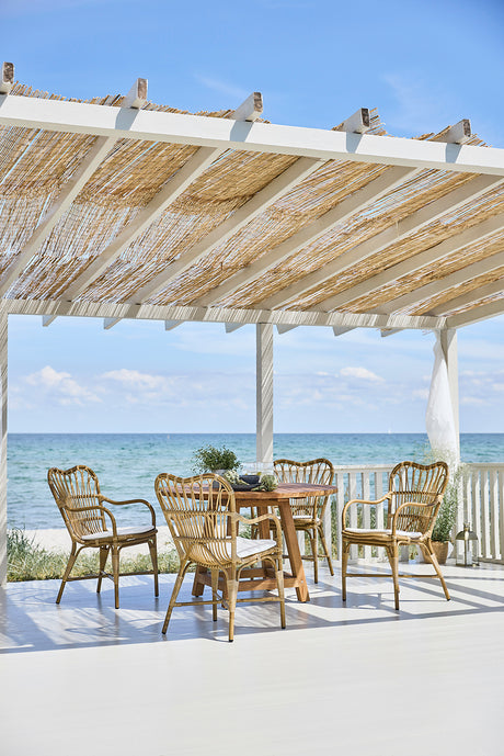 Margret Udendørs Spisestol, Antique fra Sika-Design - Ingen hynde - Jacobsen Plus