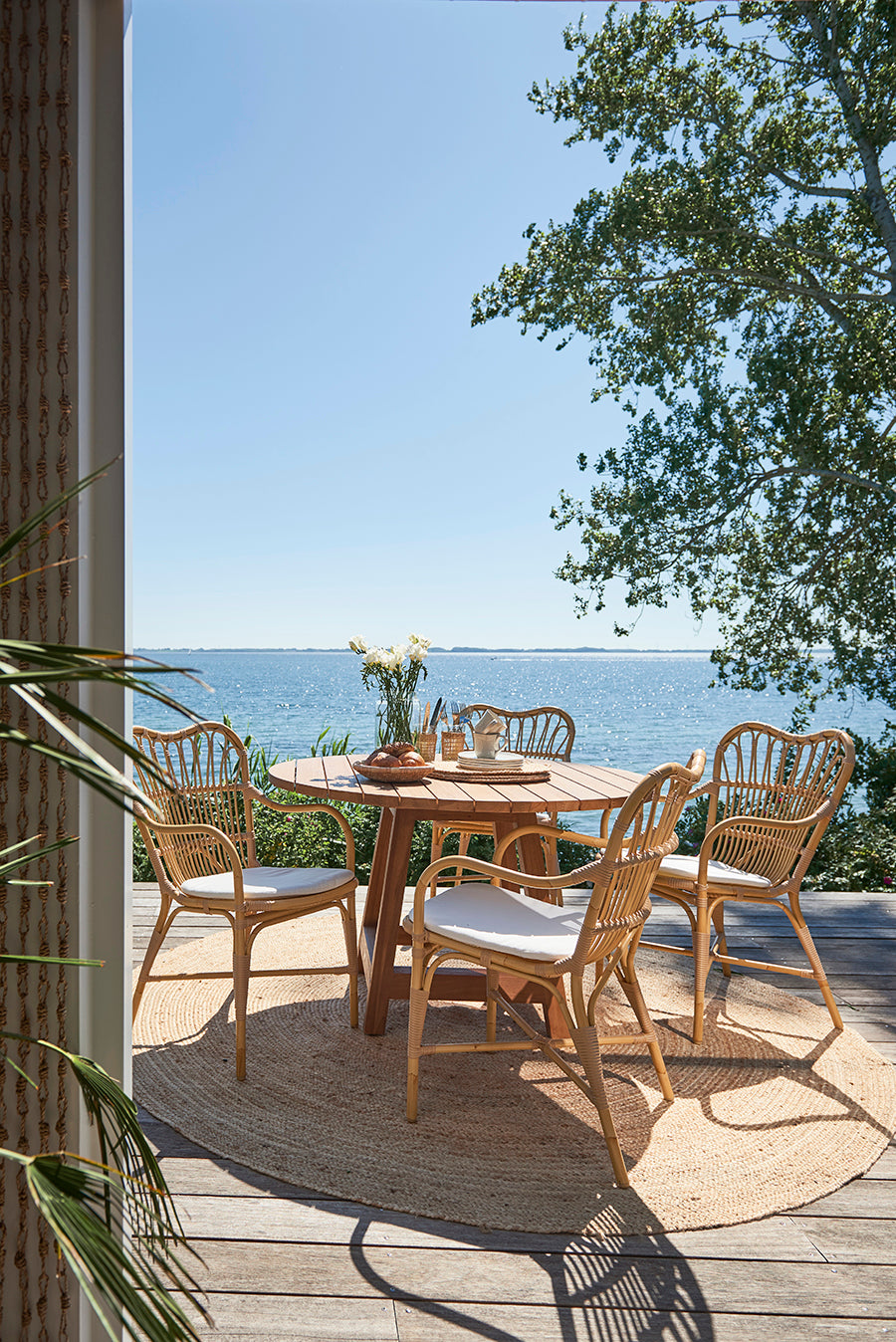 Margret Udendørs Spisestol, Natural fra Sika-Design
