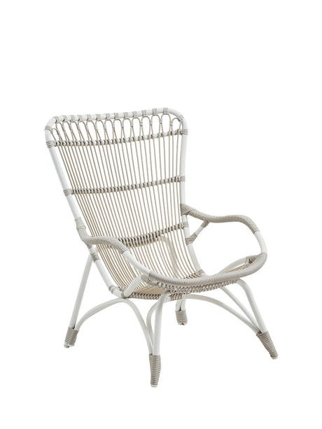 Monet Exterior Lænestol, Dove White fra Sika-Design - Ingen hynde - Jacobsen Plus