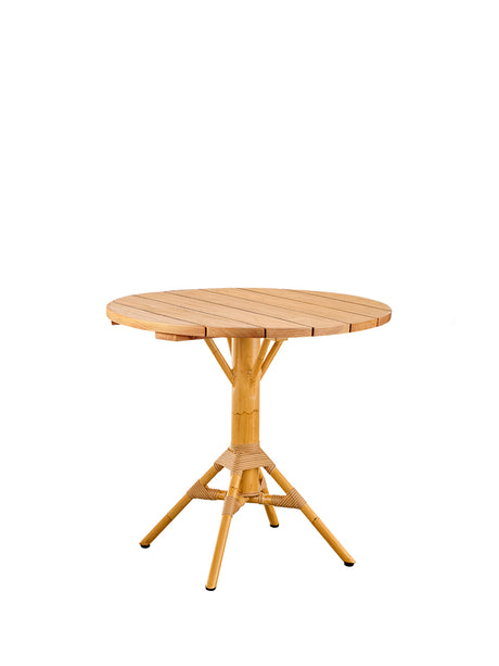 Nicole Cafébord Ø80 fra Sika-Design - Natural - Jacobsen Plus