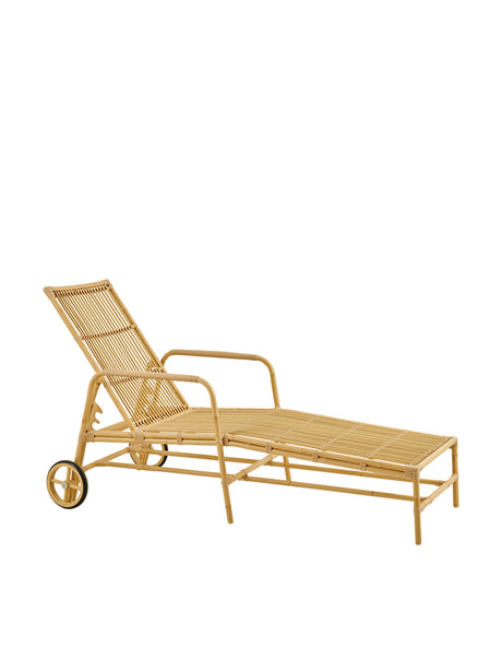 Josephine Exterior Liggestol, Natural fra Sika-Design - Ingen hynde - Jacobsen Plus