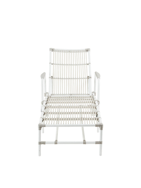 Josephine Exterior Liggestol, Dove White fra Sika-Design - Ingen hynde - Jacobsen Plus