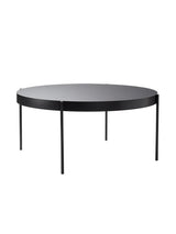Serie 430 bord, sort af Verner Panton - Ø160 cm - Jacobsen Plus