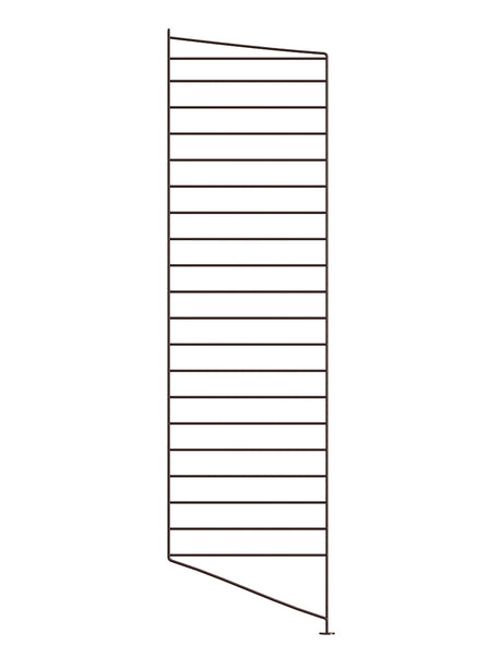 Gulvgavl fra String - Dark Brown / 1 stk - 115x30 cm - Jacobsen Plus