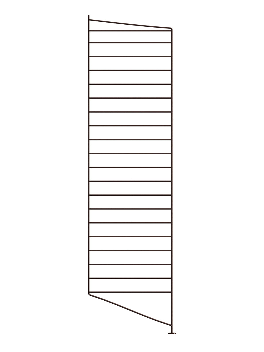 Gulvgavl fra String - Dark Brown / 2 stk - 115x30 cm - Jacobsen Plus