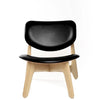 Natural Oak - Black Leather