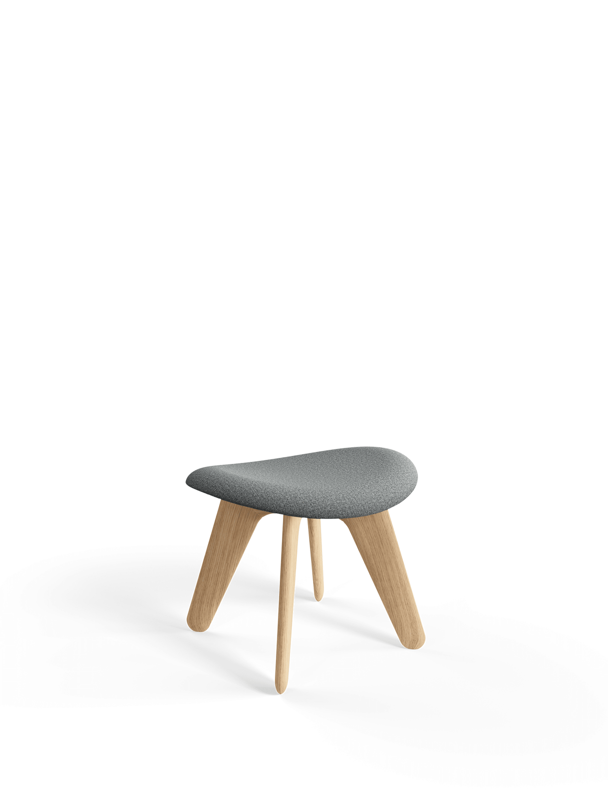 Slab Ottoman fra Tom Dixon - Natural Oak - Hallingdal 0130 - Jacobsen Plus