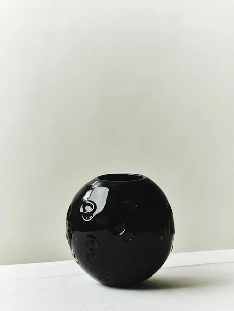 S.R. Vintage Vase Deco Black fra Louise Roe - 1 - Jacobsen Plus