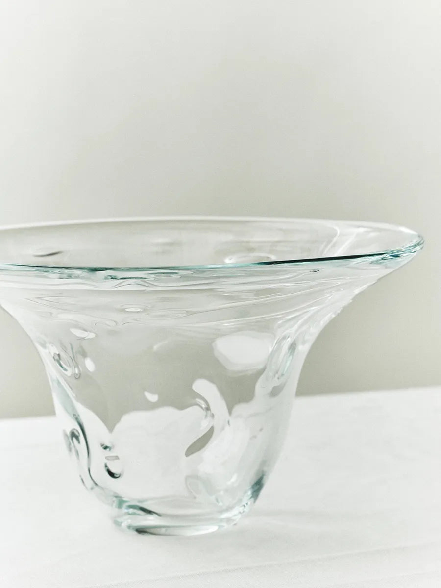 S.R. Vintage Bowl Deco Clear fra Louise Roe - 3 - Jacobsen Plus