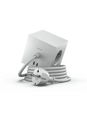Square 1 Stikdåse med USB-C, gotland gray fra Avolt