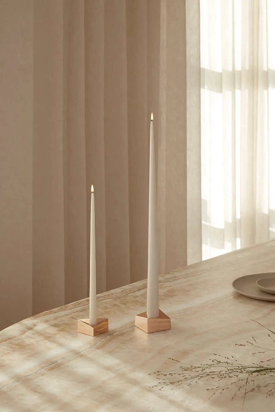 Reflect Lysestage, rosa guld fra STOFF Nagel - 3 - Jacobsen Plus
