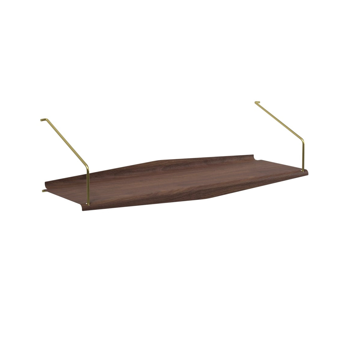 System Ultra hylder fra DK3 - D: 22 cm / Valnød - Jacobsen Plus
