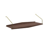 System Ultra hylder fra DK3 - D: 22 cm / Valnød - Jacobsen Plus