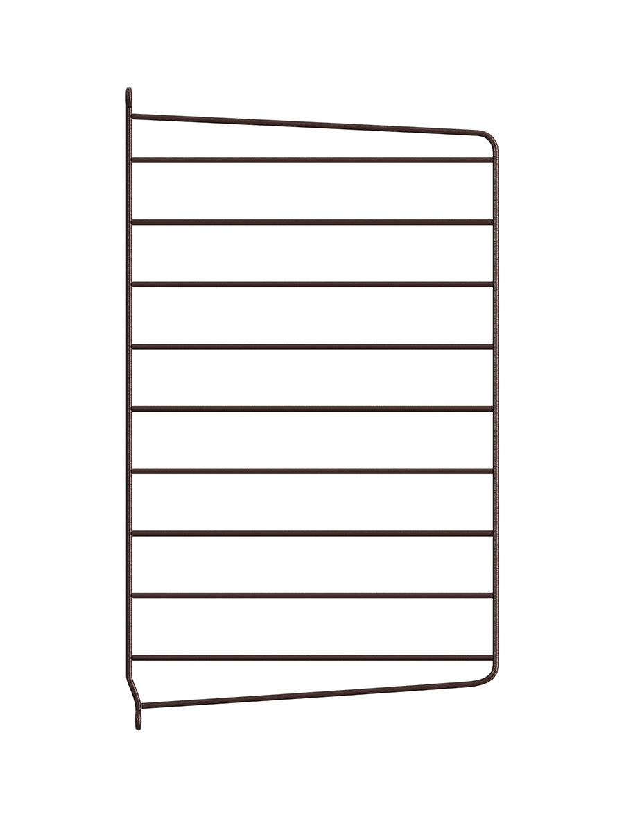 Væggavl fra String - Dark Brown / 2 stk - 50x30 cm - Jacobsen Plus