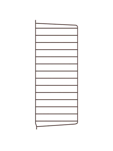 Væggavl fra String - Dark Brown / 2 stk - 75x30 cm - Jacobsen Plus