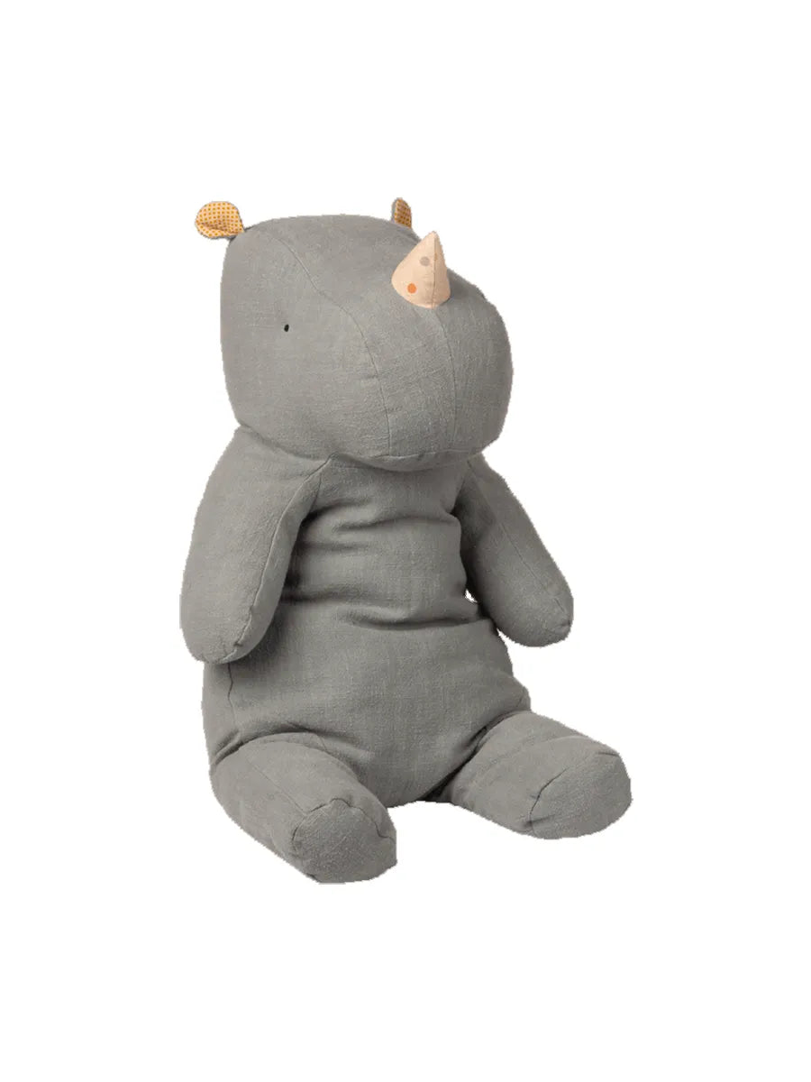 Stor Næsehorn i støvet blå fra Maileg