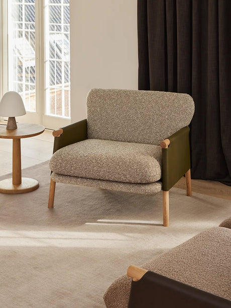 Savannah Loungestol, grand linen/max 95 fra Fredericia Furniture - 2 - Jacobsen Plus