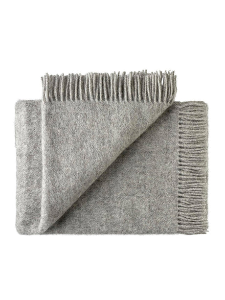 Season Plaid, medium grey fra Silkeborg Uldspinderi - 1 - Jacobsen Plus