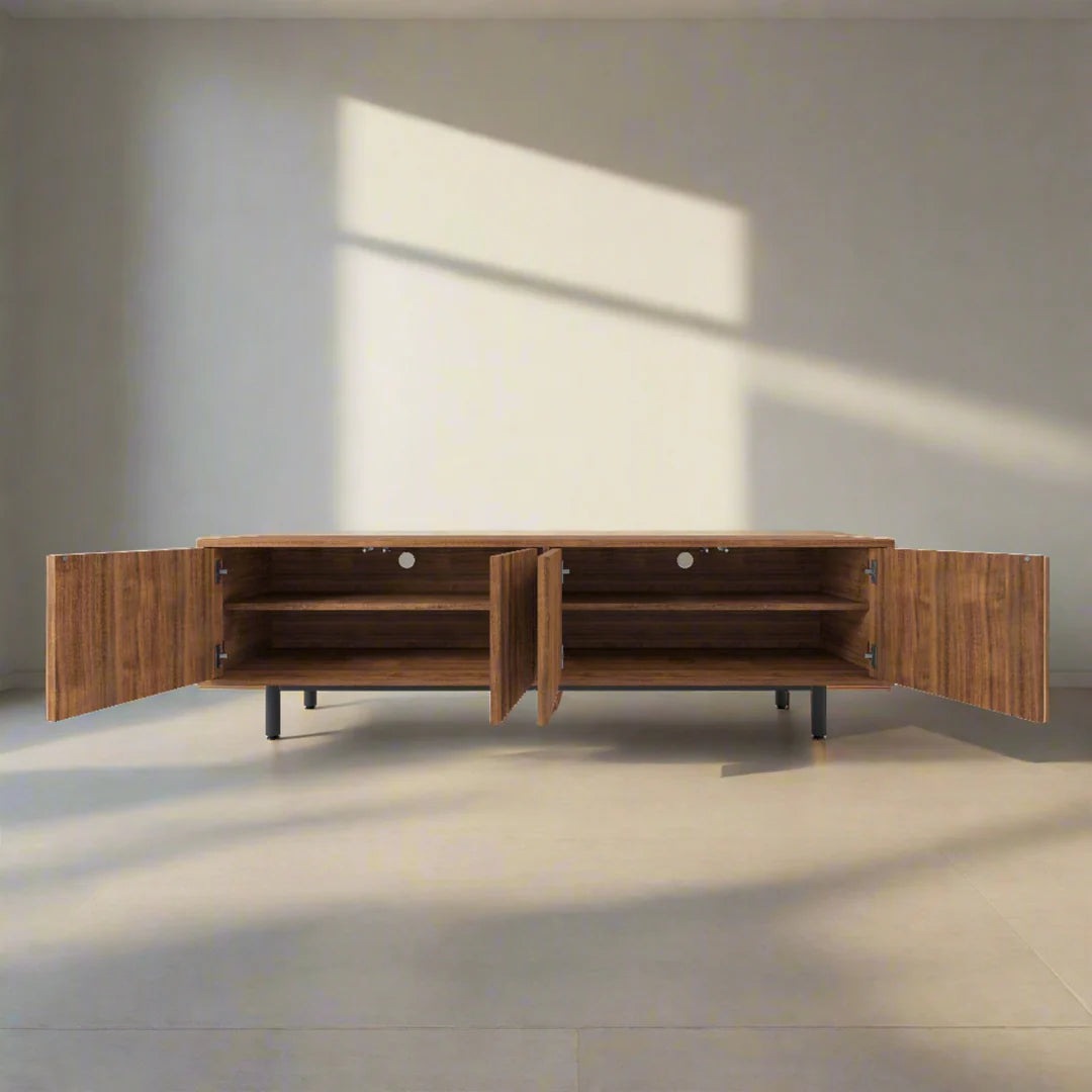 Seiton kabinet, lav, valnød fra Stellar Works