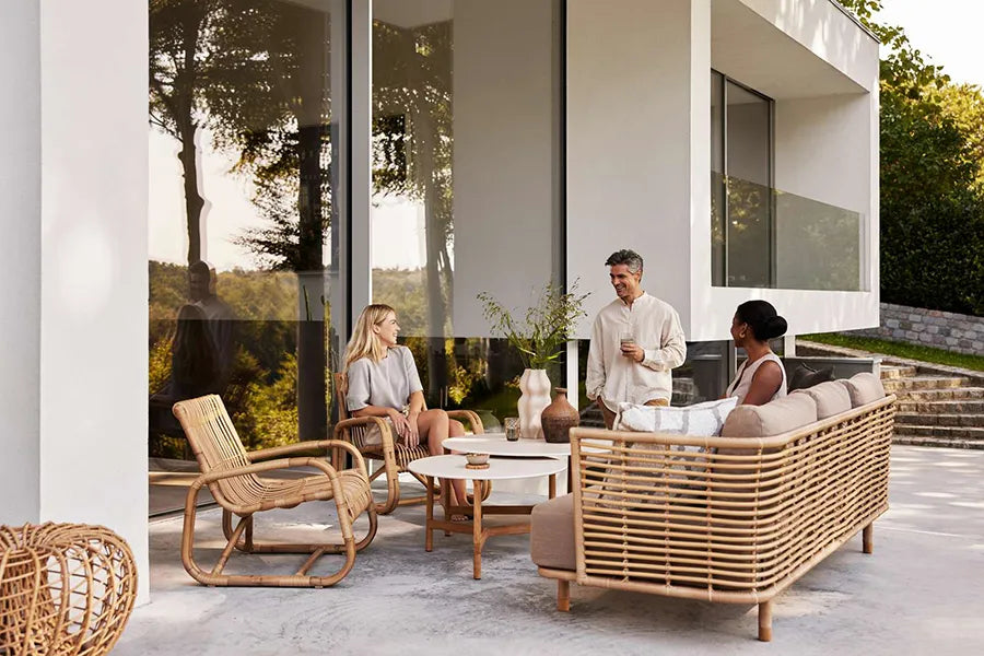 Sense 3 pers. Sofa fra Cane-line - 3 - Jacobsen Plus