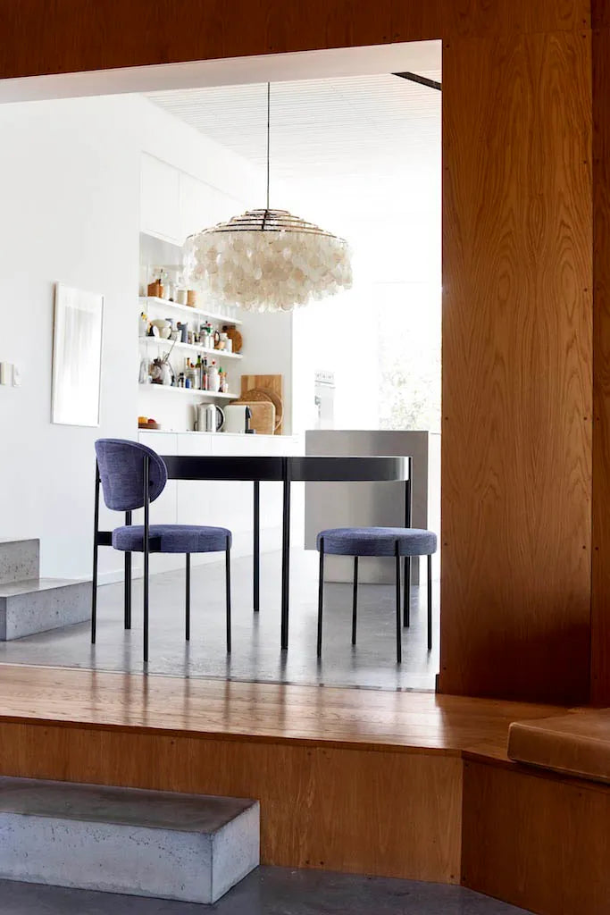 Serie 430 skammel, sort af Verner Panton - 5 - Jacobsen Plus