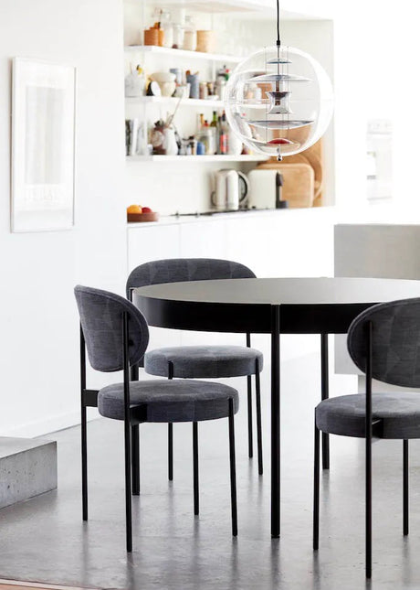 Serie 430 bord, sort af Verner Panton - 2 - Jacobsen Plus