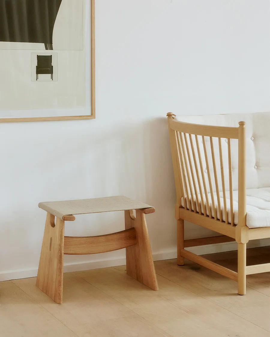 Seto Stool, eg lys olie fra Fredericia Furniture - 3 - Jacobsen Plus