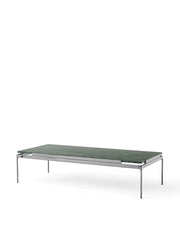 Sett LN12 Sofabord, verde guatemala marble/chrome fra &Tradition