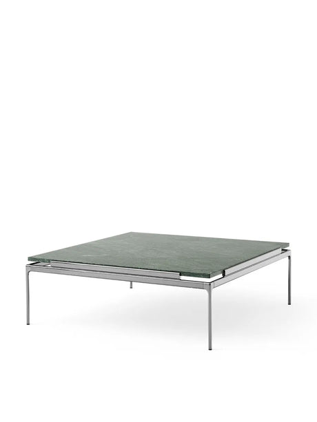 Sett LN13 Sofabord, verde guatemala marble/chrome fra &Tradition - 1 - Jacobsen Plus