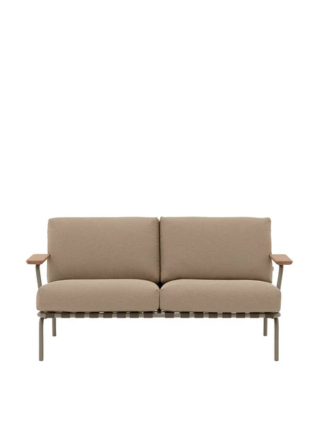 Settle Outdoor Sofa, 2-seater fra Muuto - Dark green - Jacobsen Plus