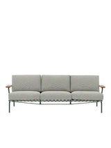 Settle Outdoor Sofa, 3-seater fra Muuto - Dark green - Jacobsen Plus