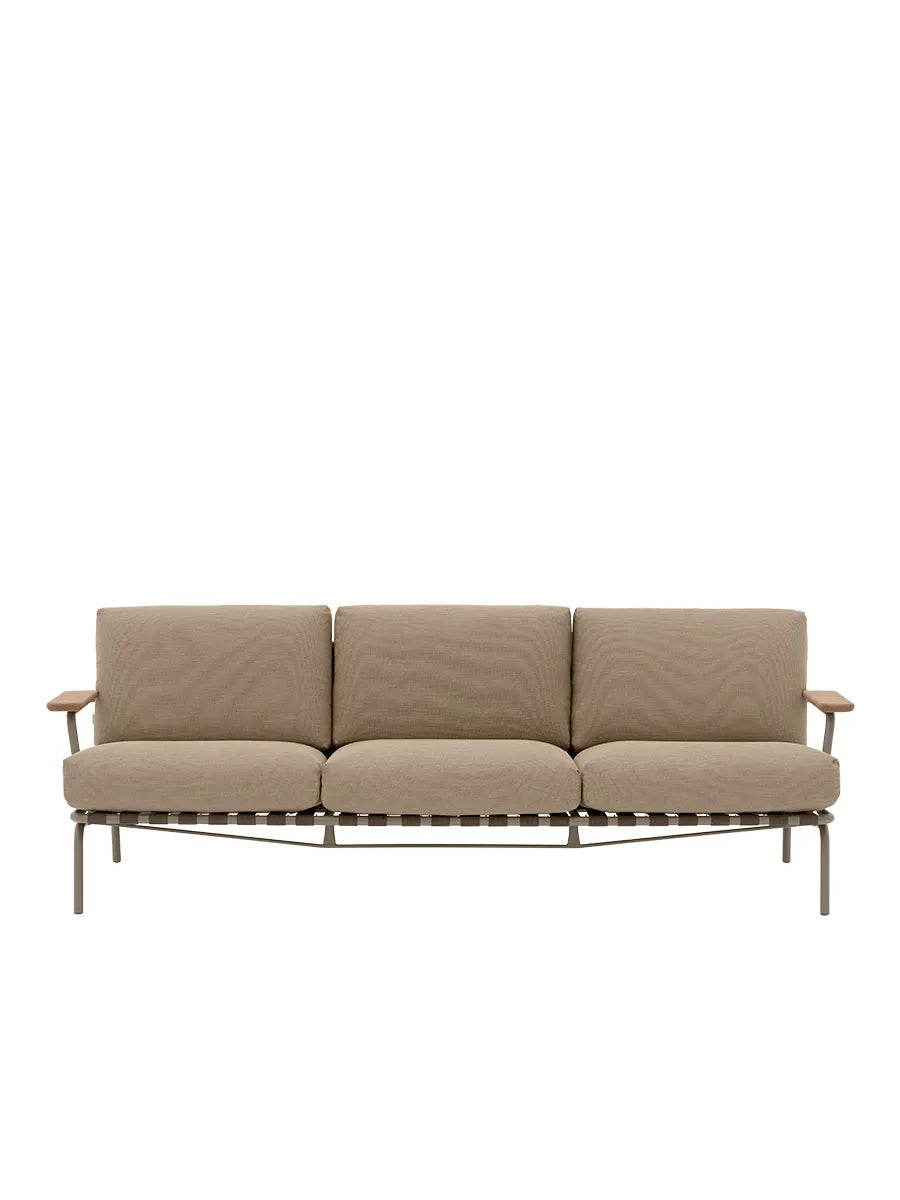 Settle Outdoor Sofa, 3-seater fra Muuto - Taupe - Jacobsen Plus
