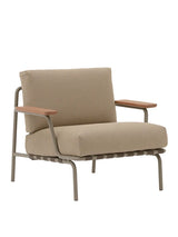 Settle Outdoor Lounge Chair fra Muuto - Taupe - Jacobsen Plus
