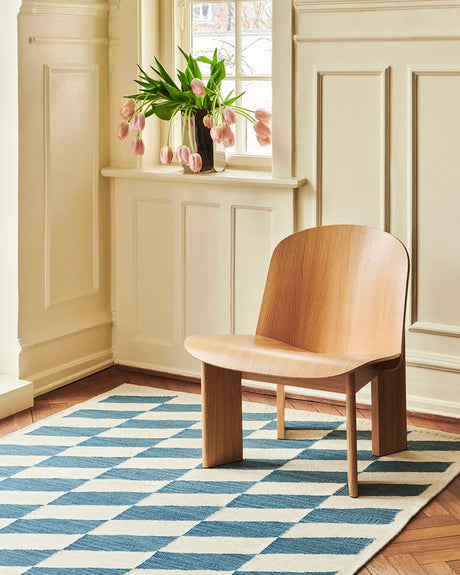 Shift Kelim Rug, 140 x 200 cm fra Hay - Black - Jacobsen Plus