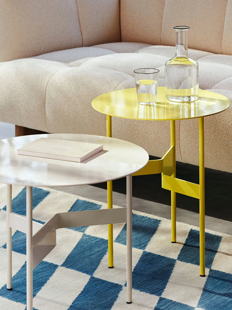 Shim Coffee Table, Ø 54 cm fra Hay - Eggshell - Jacobsen Plus