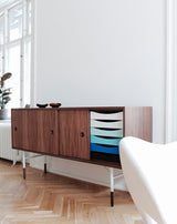 Skænk, lys blå stel af Finn Juhl - 1 - Jacobsen Plus