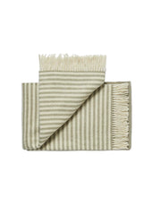 Bogø Plaid, light green fra Silkeborg Uldspinderi