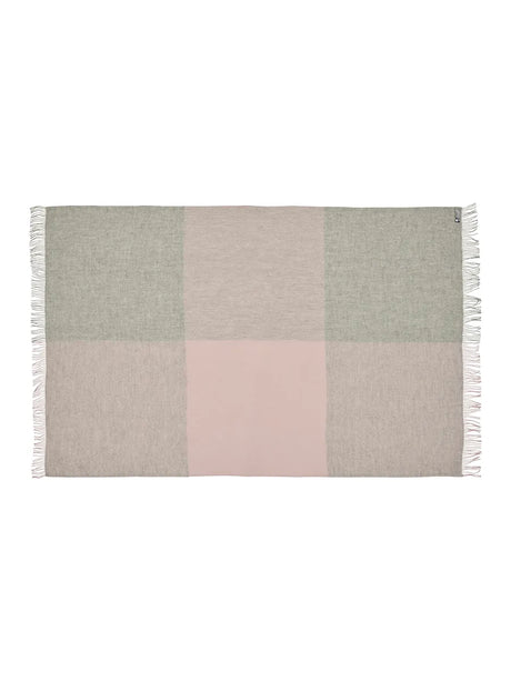 Drejø Plaid, rosa fra Silkeborg Uldspinderi - 4 - Jacobsen Plus