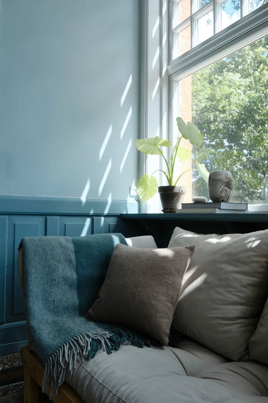 Drejø Plaid, sea fra Silkeborg Uldspinderi