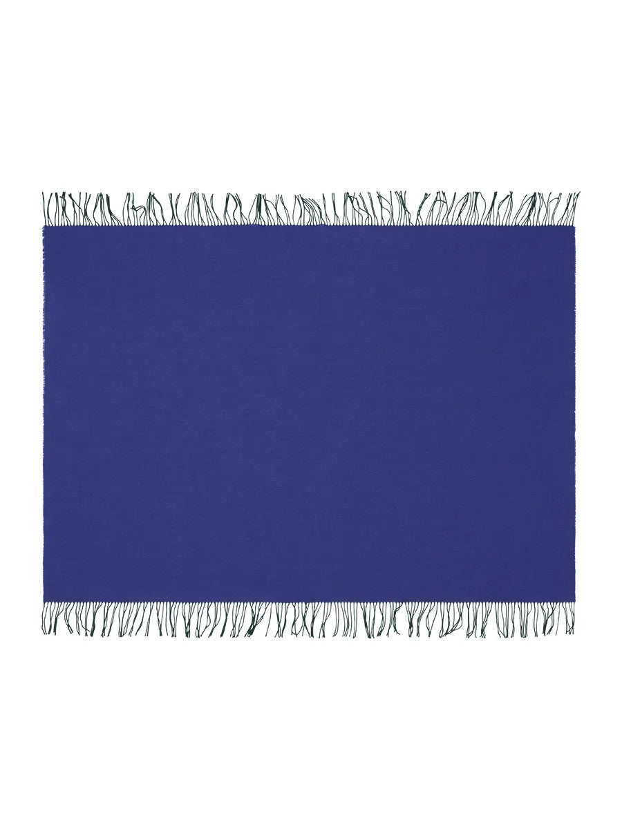 Franja Plaid, green/blue fra Silkeborg Uldspinderi