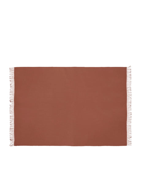 Lima Plaid, rosewood fra Silkeborg Uldspinderi - 2 - Jacobsen Plus