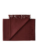 Lima Plaid, beetroot fra Silkeborg Uldspinderi
