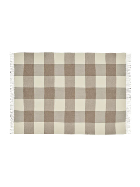 Santa Fe Plaid, walnut brown fra Silkeborg Uldspinderi - 4 - Jacobsen Plus