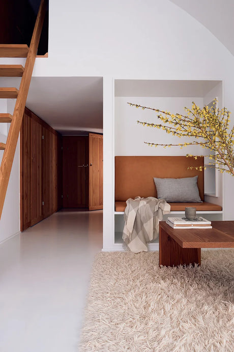 Santa Fe Plaid, limestone fra Silkeborg Uldspinderi - 2 - Jacobsen Plus
