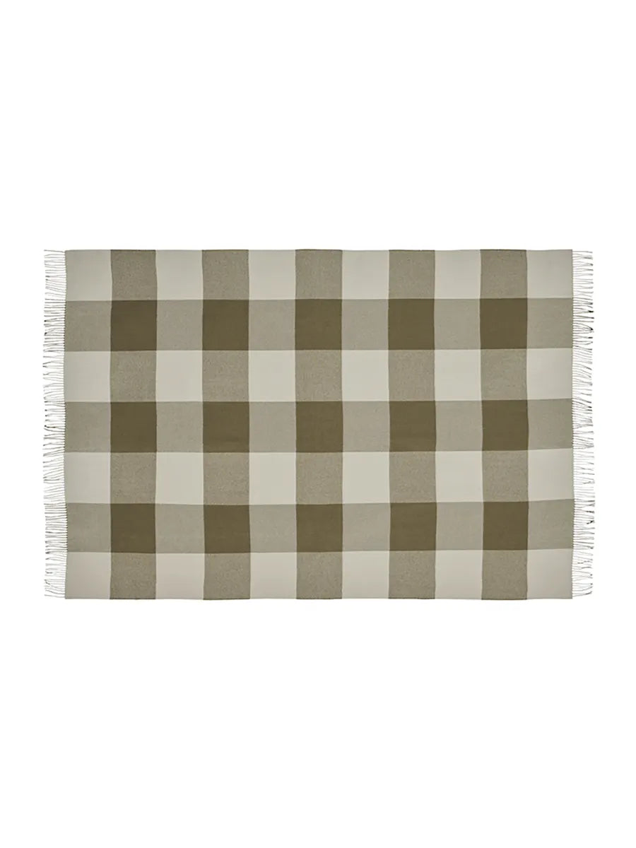 Santa Fe Plaid, umber fra Silkeborg Uldspinderi