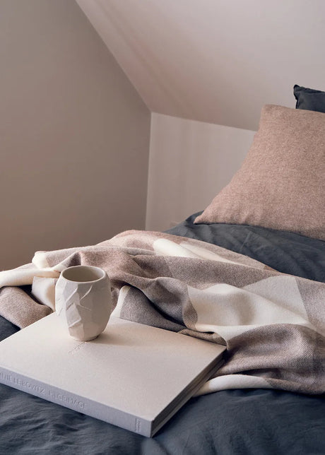 Santa Fe Plaid, walnut brown fra Silkeborg Uldspinderi - 2 - Jacobsen Plus