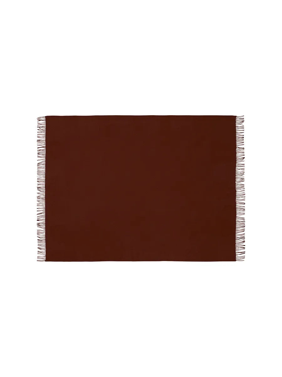 Season Plaid, beetroot fra Silkeborg Uldspinderi