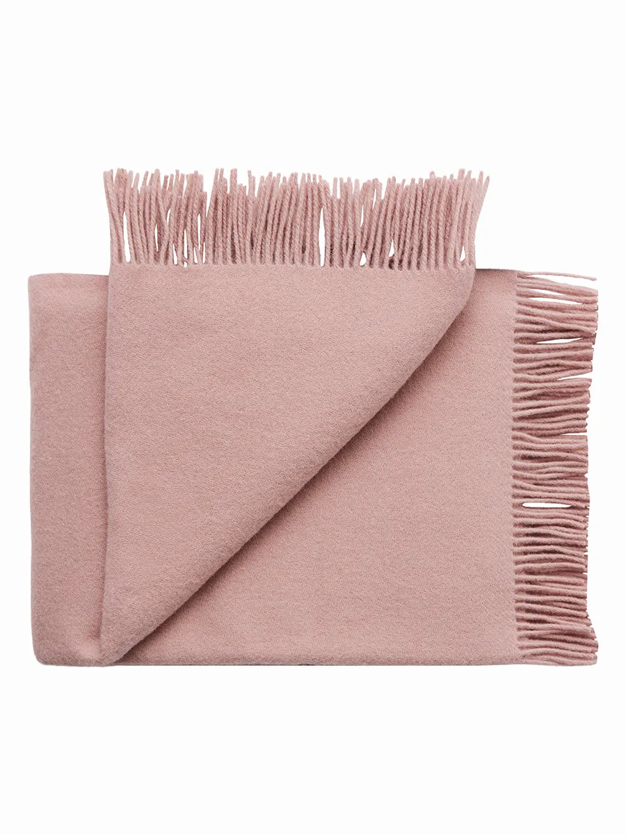 Season Plaid, blush fra Silkeborg Uldspinderi