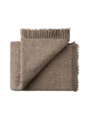 Season Plaid, latte beige fra Silkeborg Uldspinderi